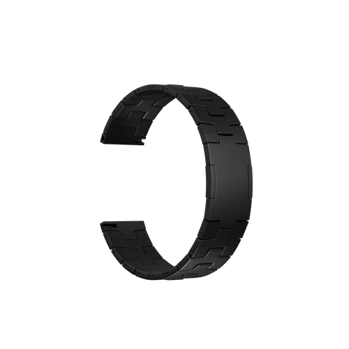 Suunto Run Titanium Grain Strap (Flat Buckle) (Graphite)