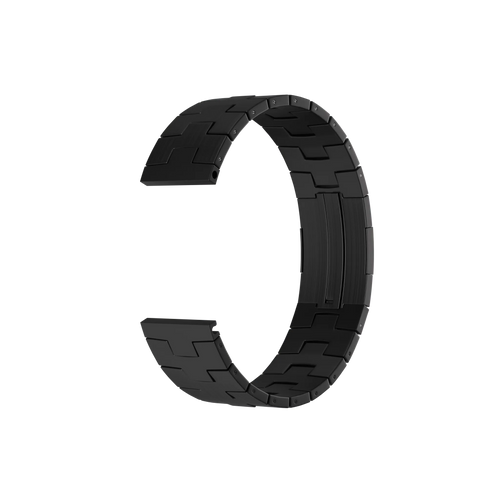 Bracelet titane granulaire Huawei Watch GT 5 Pro - 46mm- cierre plano (noir)