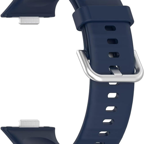 Bracelet silicone Huawei Watch Fit 4 (bleu foncé)