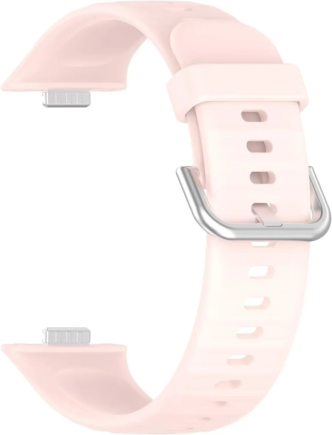 Silicone Strap, light pink, without a watch, 3/4 front view
