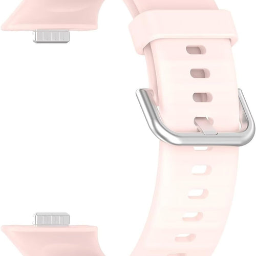 Bracelet silicone Huawei Watch Fit 5 (rose pâle)