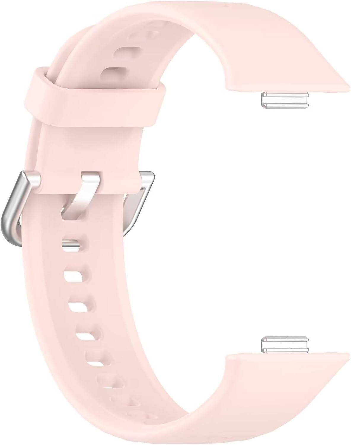 Bracelet silicone Huawei Watch Fit 4 Pro (rose clair)