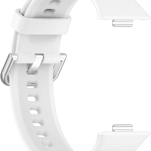 Bracelet silicone Huawei Watch Fit 4 (blanc)