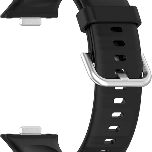 Bracelet silicone Huawei Watch Fit 4 (noir)
