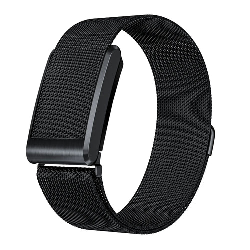 whoop 5 milanese band black