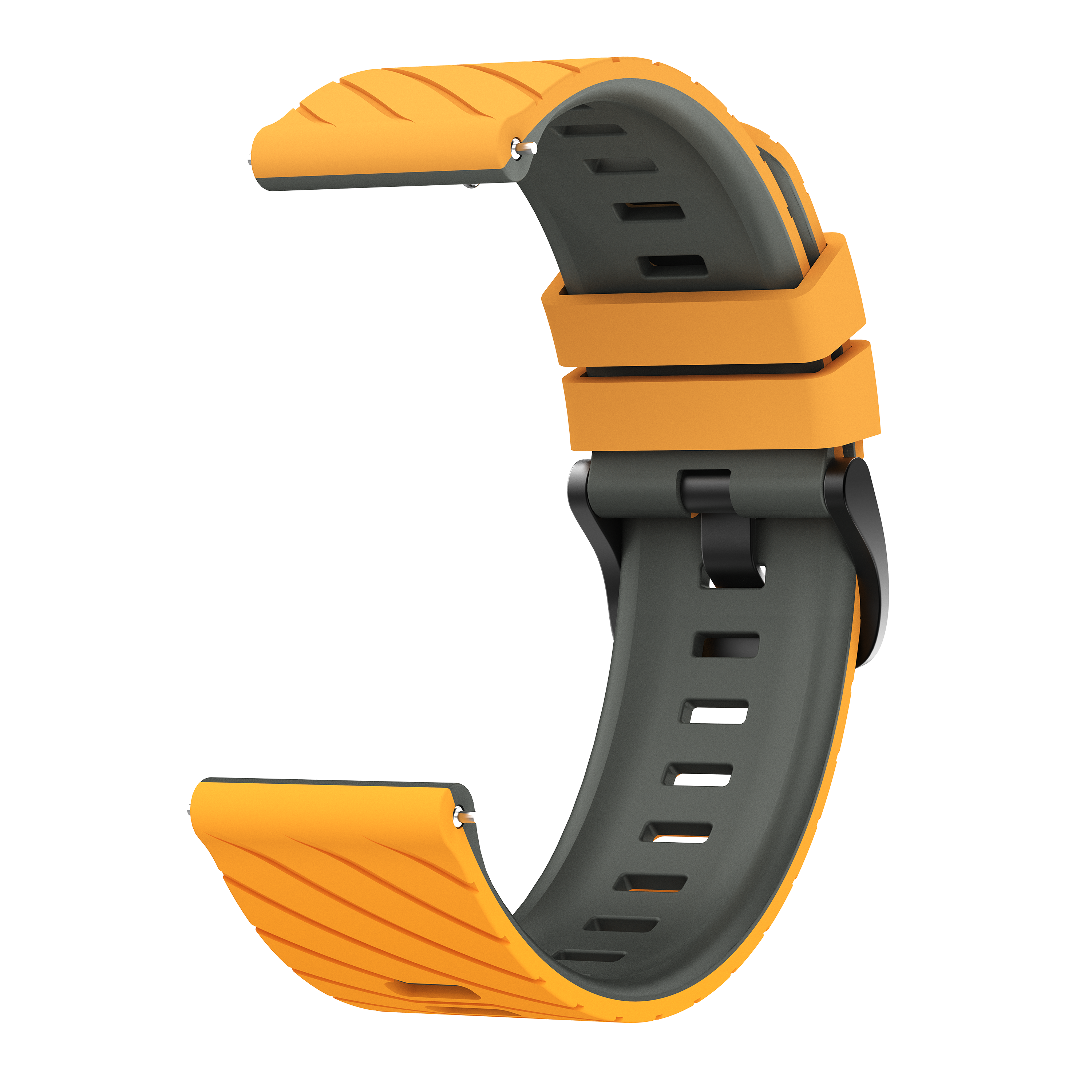 Bracelet sport tissé Xiaomi Mi Watch (jaune foncé/gris)