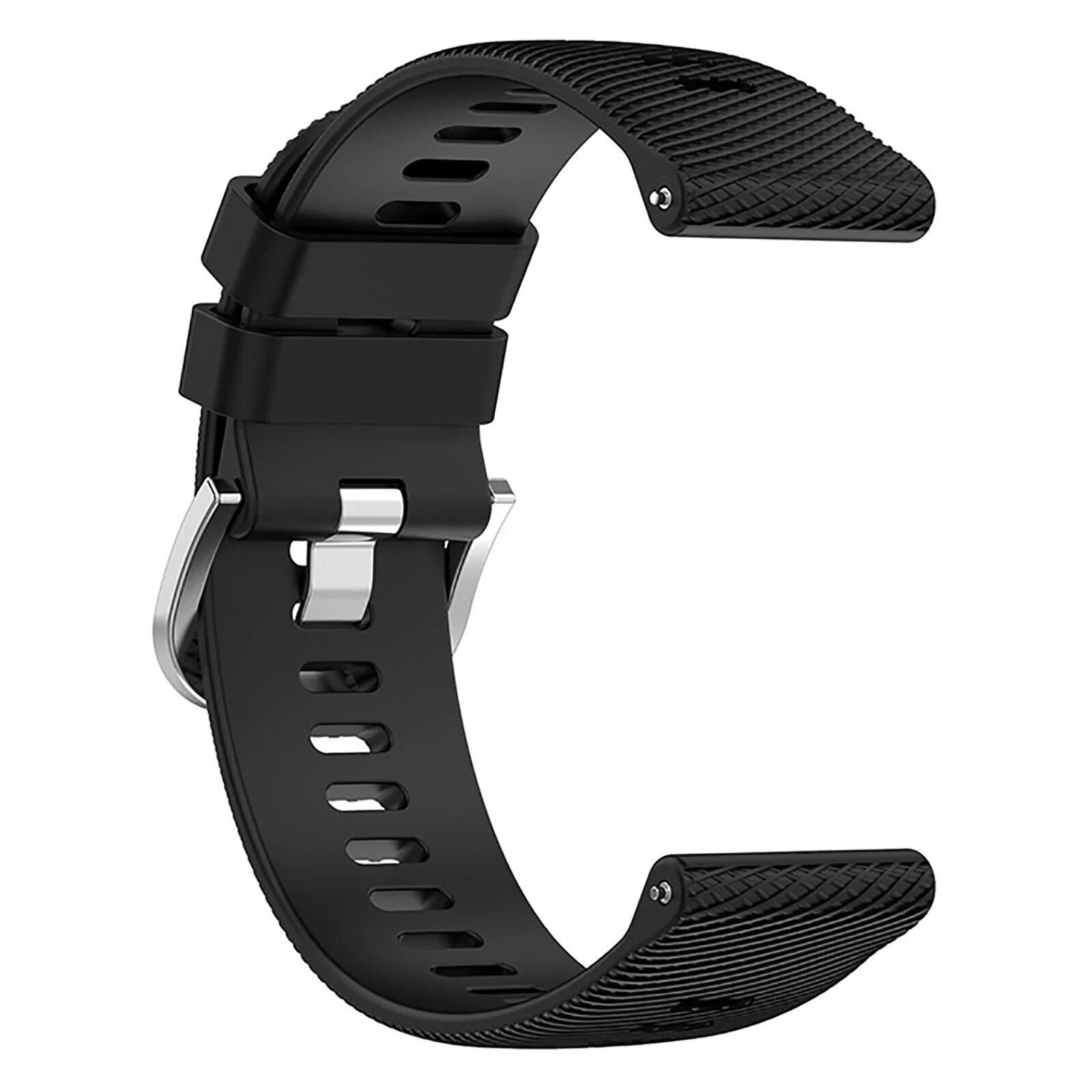 Bracelet silicone Garmin Vivoactive 6 (noir)