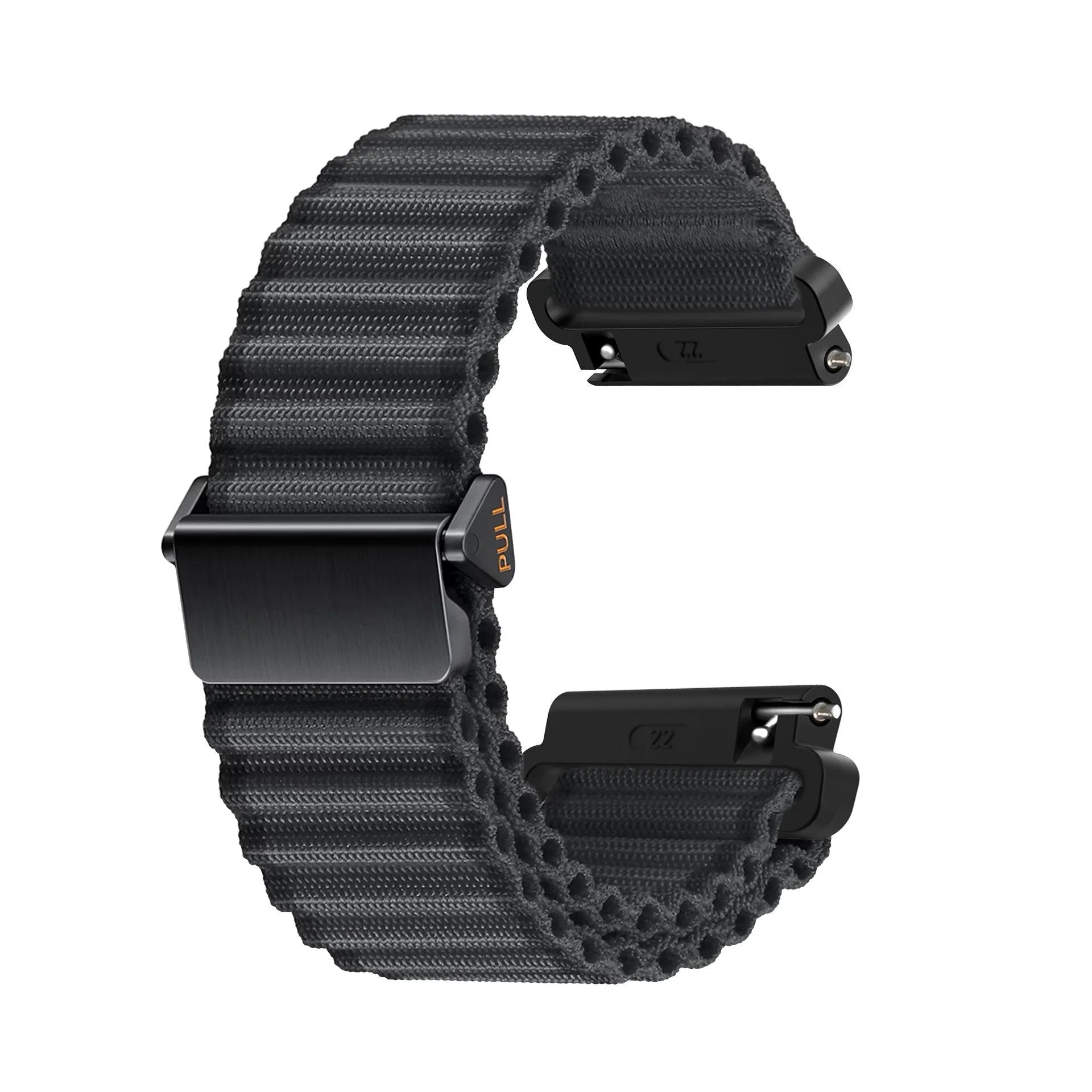 Bracelet nylon Outdoor ICE Fit RT 3.0 - 40mm (noir)