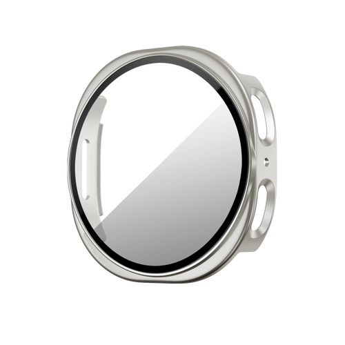 Bandz Samsung Galaxy Watch 8 - 40mm / 9 - 40mn PC Cover with Glass (Starlight)