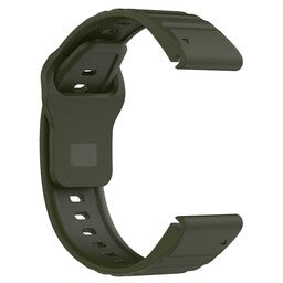 Bracelet silicone outdoor Garmin Instinct E - 45mm (vert armée)