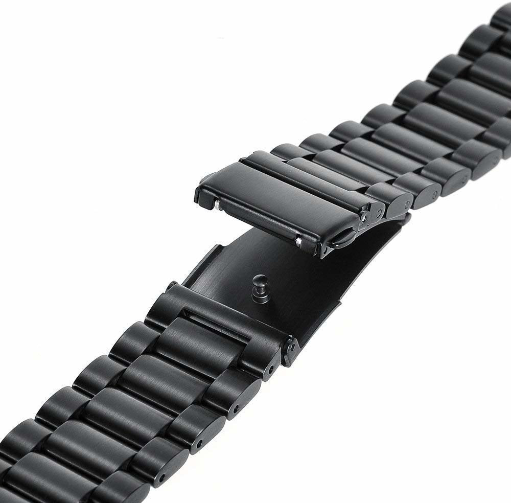 Garmin Venu SQ Steel Strap (Black)