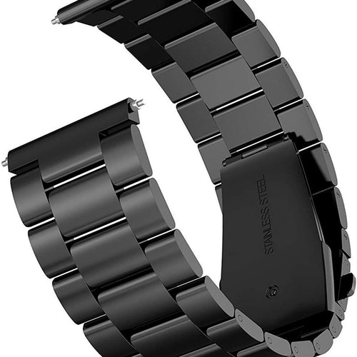 Bracelet acier Garmin Vivomove sport (noir)