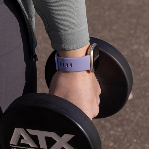Bracelet silicone classique Fitbit Versa 4 (lavande)