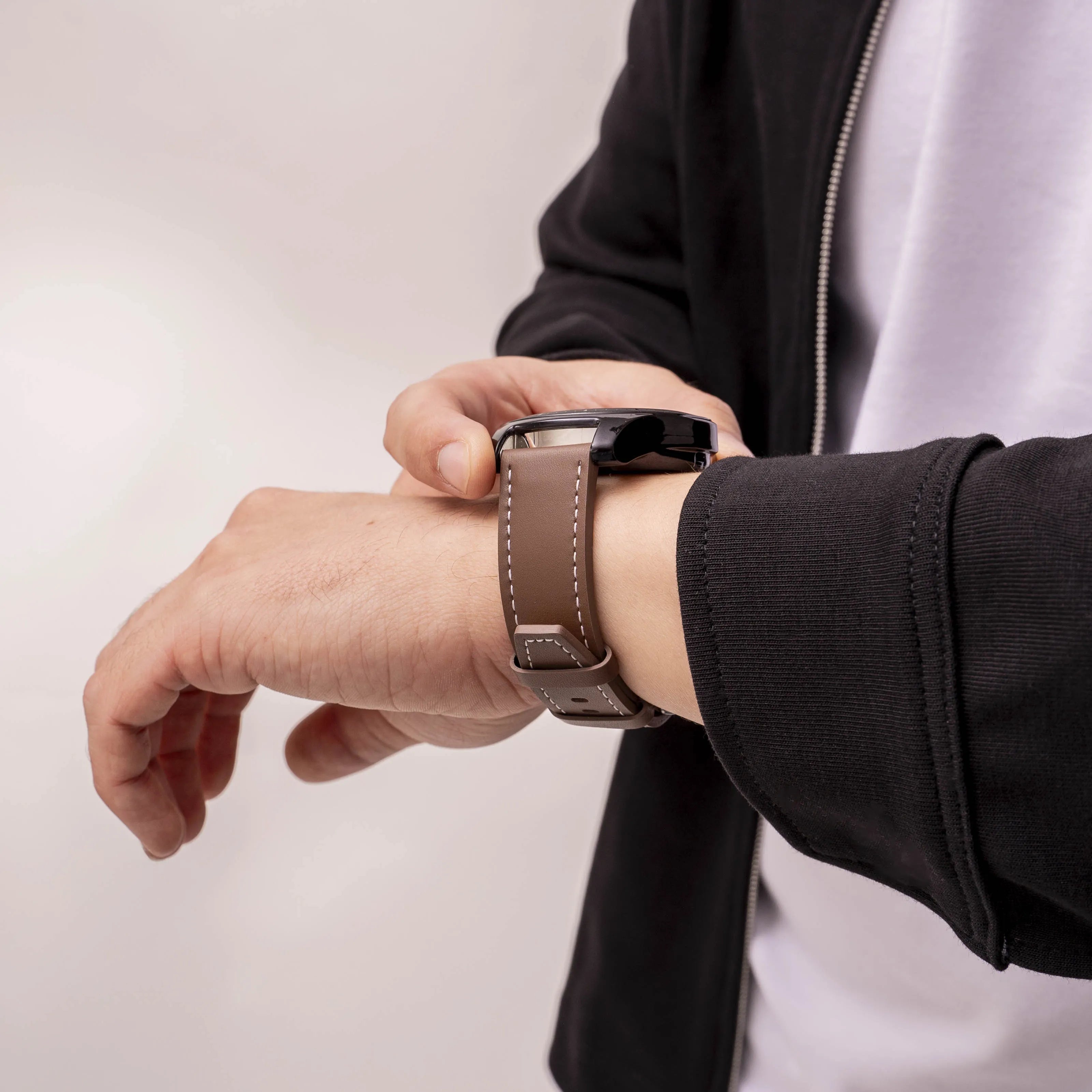 Gard Pro Ultra 3 Leather Strap 'One Push' (Dark Brown)