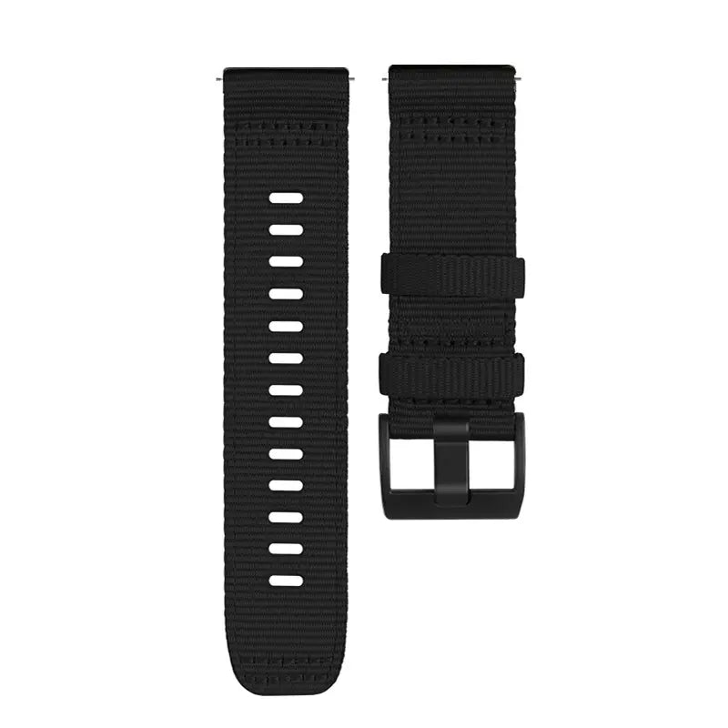 Bracelet nylon à boucle TicWatch Pro 5 Enduro (noir)