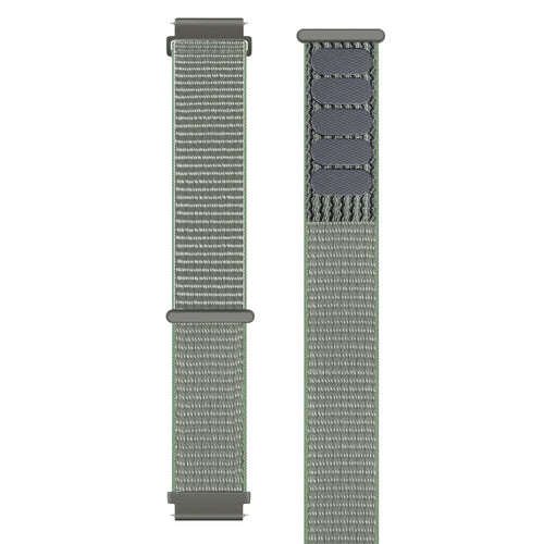 Bracelet nylon Huawei Watch GT 5 Pro - 46mm (gris-vert)