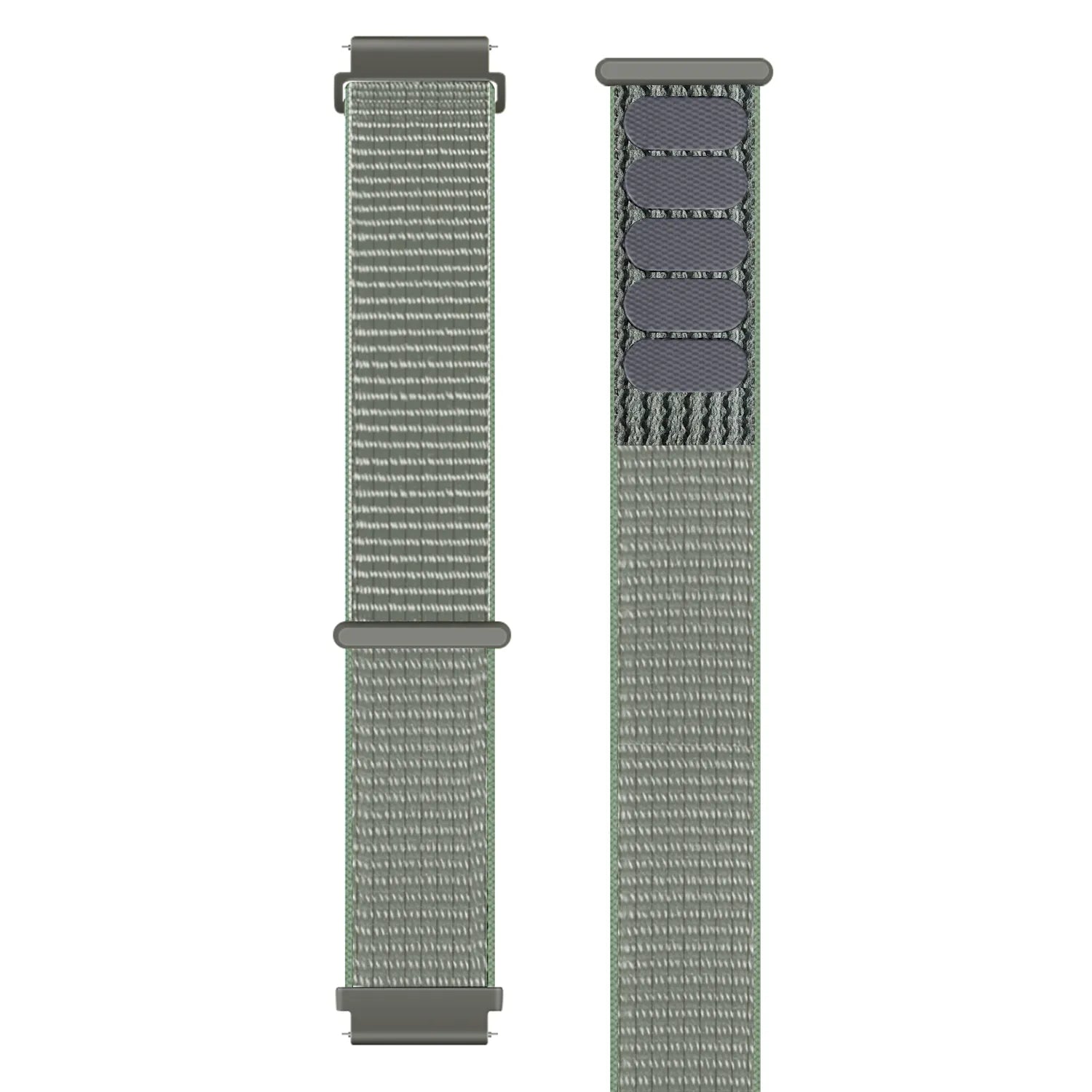 Bracelet nylon Huawei Watch GT 5 Pro - 46mm (gris-vert)
