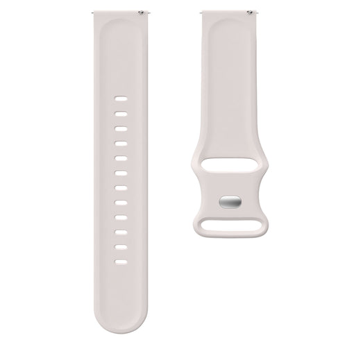xoxo Wildhearts Samsung Galaxy Watch 42mm Silicone Strap (Beige)