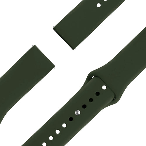 Bandz Bracelet sport 'Deluxe' Gard Pro Health Smartwatch 3 - 41mm (vert olive)