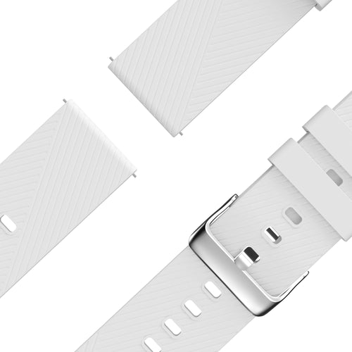 Bandz Bracelet silicone 'Deluxe' Huawei Watch GT 7 Pro (blanc)