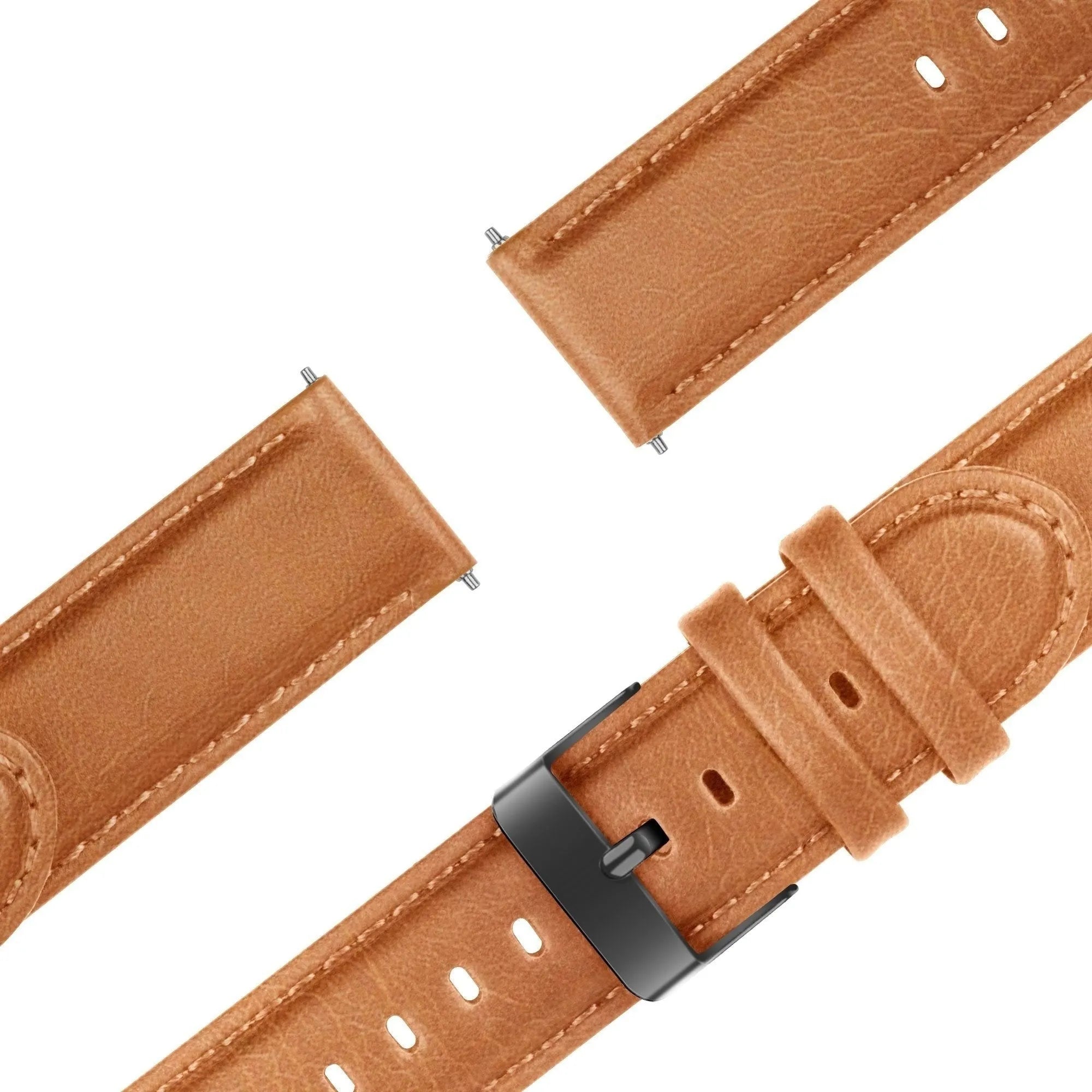 Bandz Bracelet cuir OnePlus Watch Lite 'Classic' (marron)
