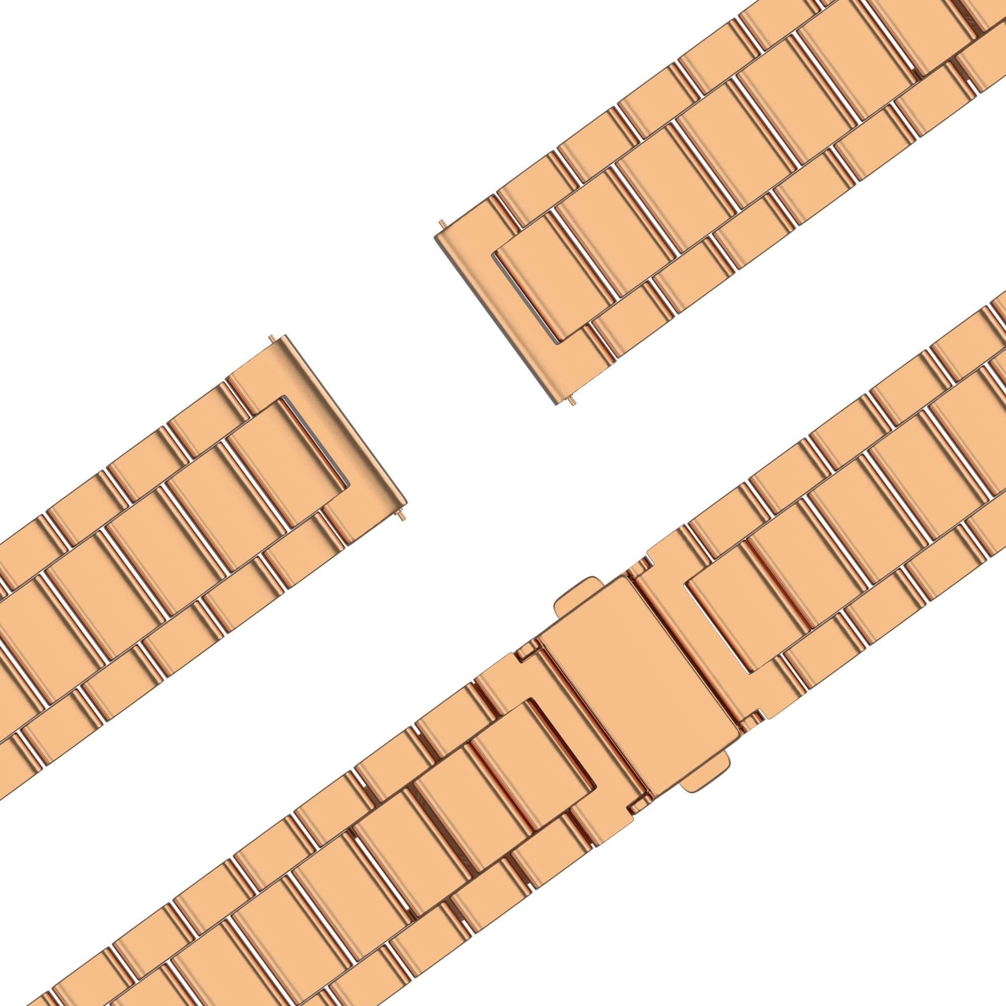 Bandz Bracelet acier 'Classic' Garmin Venu SQ 2 (rose or)