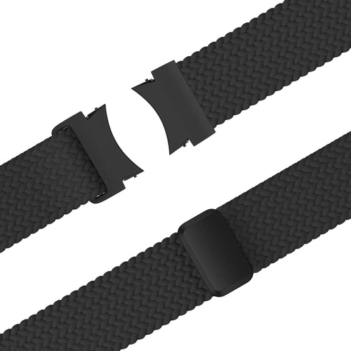 Bandz Bracelet trensé 'Easy Fit' Samsung Galaxy Watch 6 - 44mm (noir)
