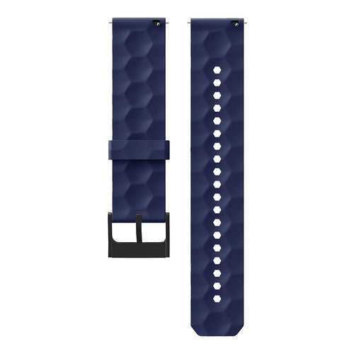 Bracelet silicone 'hexa' Redmi Watch 5 Lite (bleu foncé)