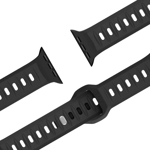 BALR Apple Watch Ultra Outdoor Silicone Strap (Black)