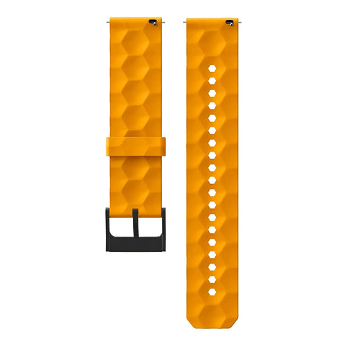 Bracelet silicone 'Hexa' Amazfit Bip 3 (Pro) (orange)