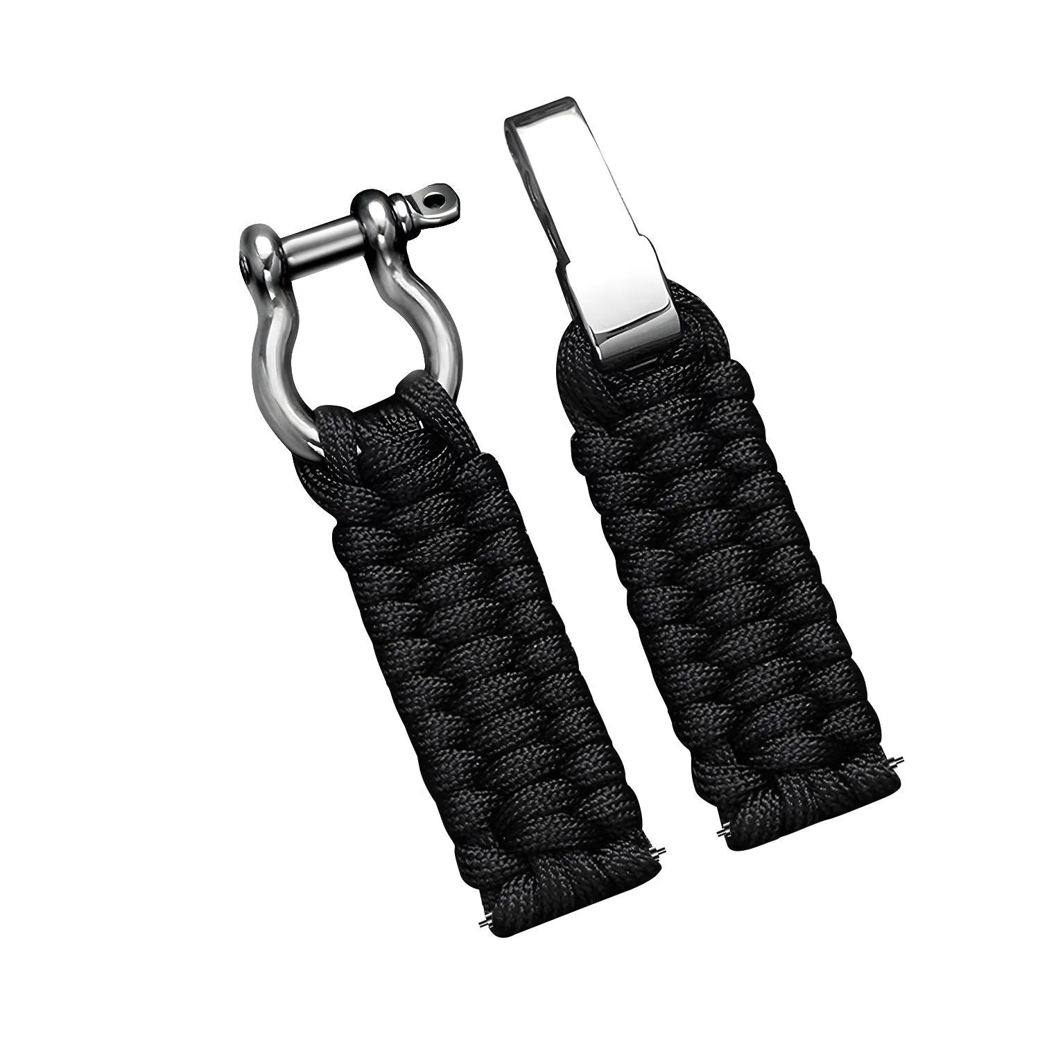 Bracelet nylon cuerda Amazfit Bip U (Pro) (noir)