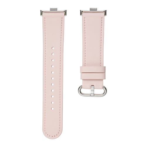 Bracelet cuir Xiaomi Smart Band 9 Pro (rose)