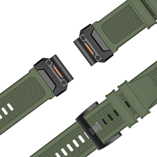 Bandz Bracelet silicone 'Explorer' Garmin Approach S70 - 47mm (verte)