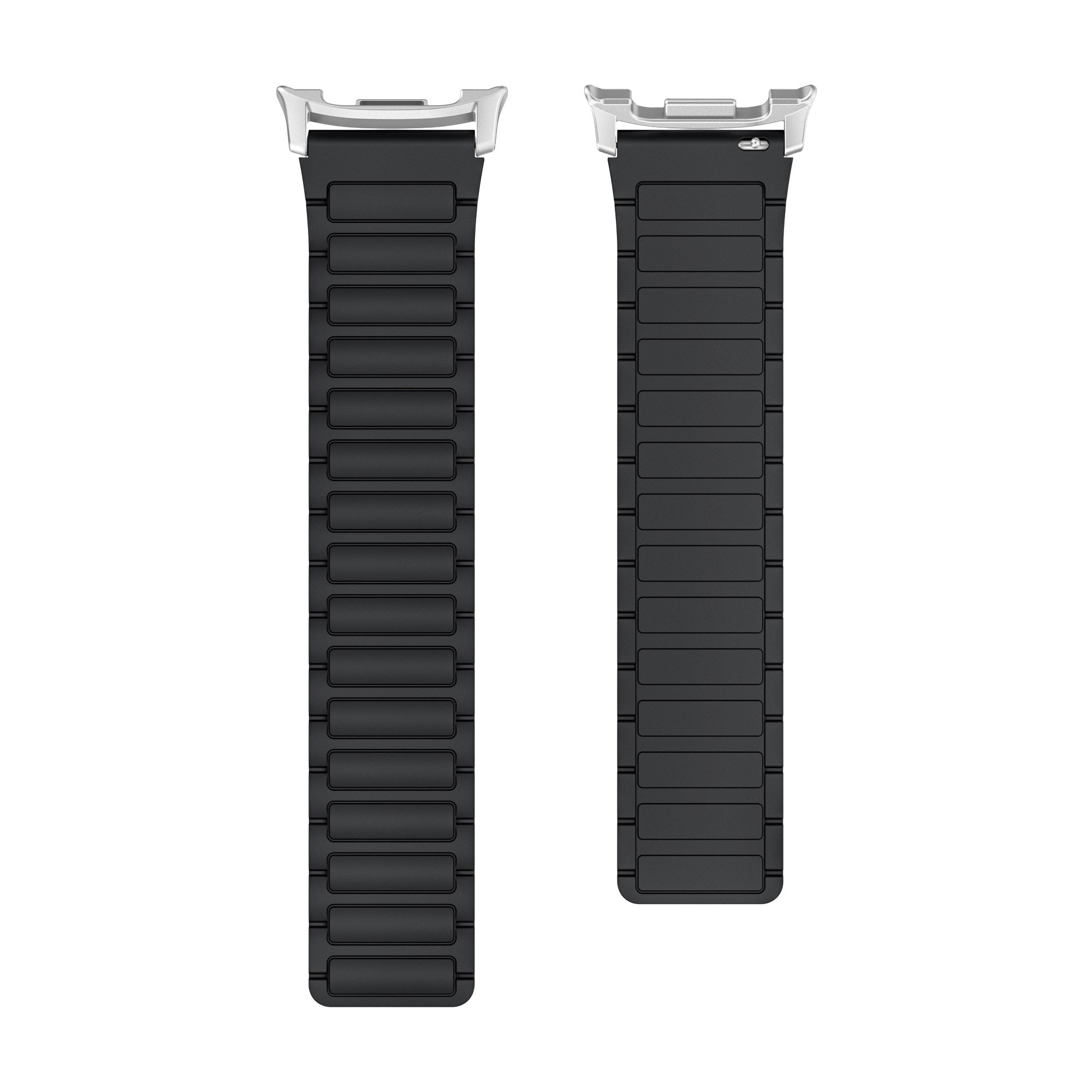 Samsung Galaxy Watch 8 - 44mm Magnetic Silicone Strap (Black)