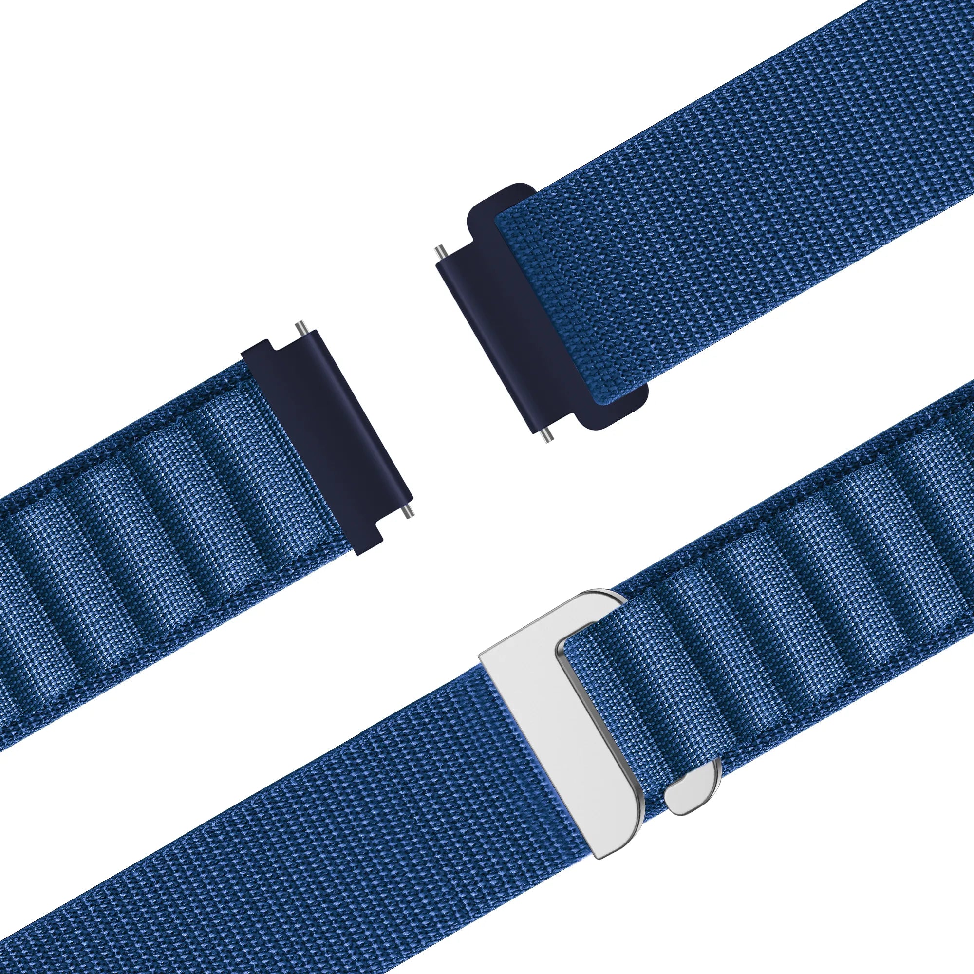 Bandz Garmin Vivomove Sport Alpine Nylon Strap (Blue)