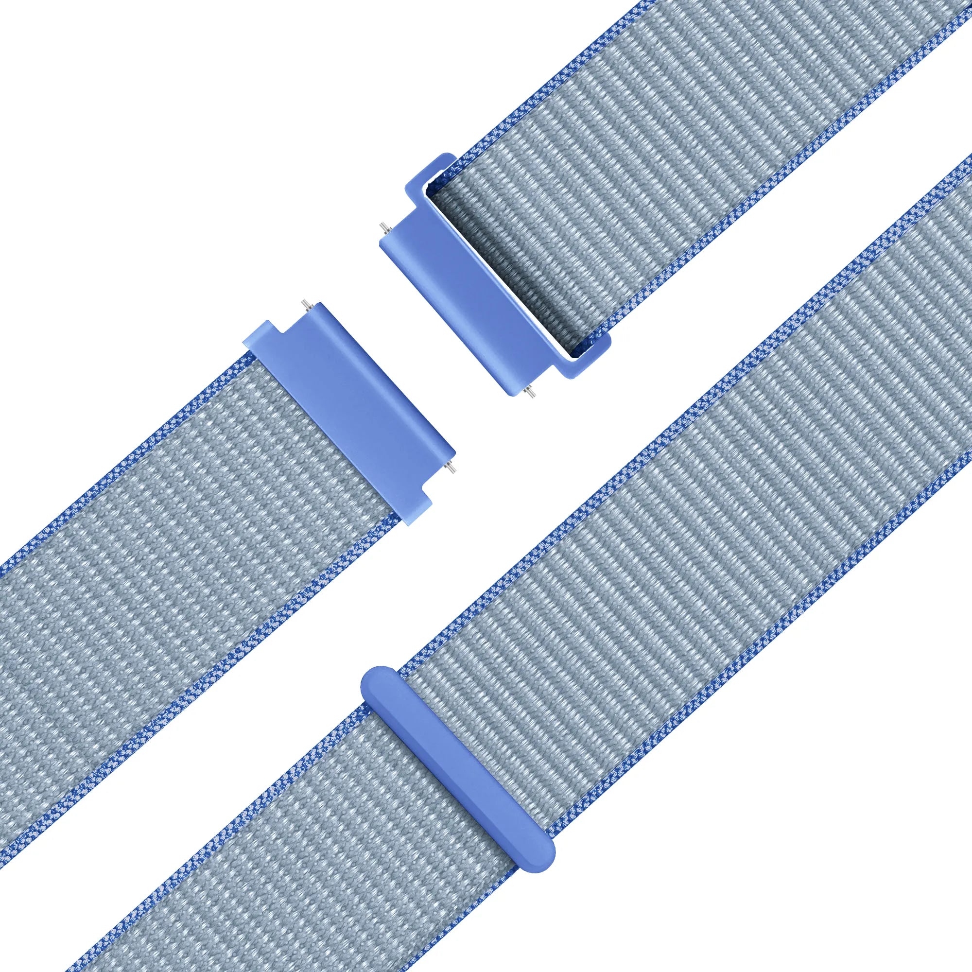 Bandz Bracelet nylon Garmin Vivoactive 4s (bleu clair)