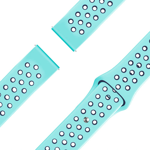 Bandz Bracelet sport 'Deluxe' Garmin Venu SQ (bleu turquoise)