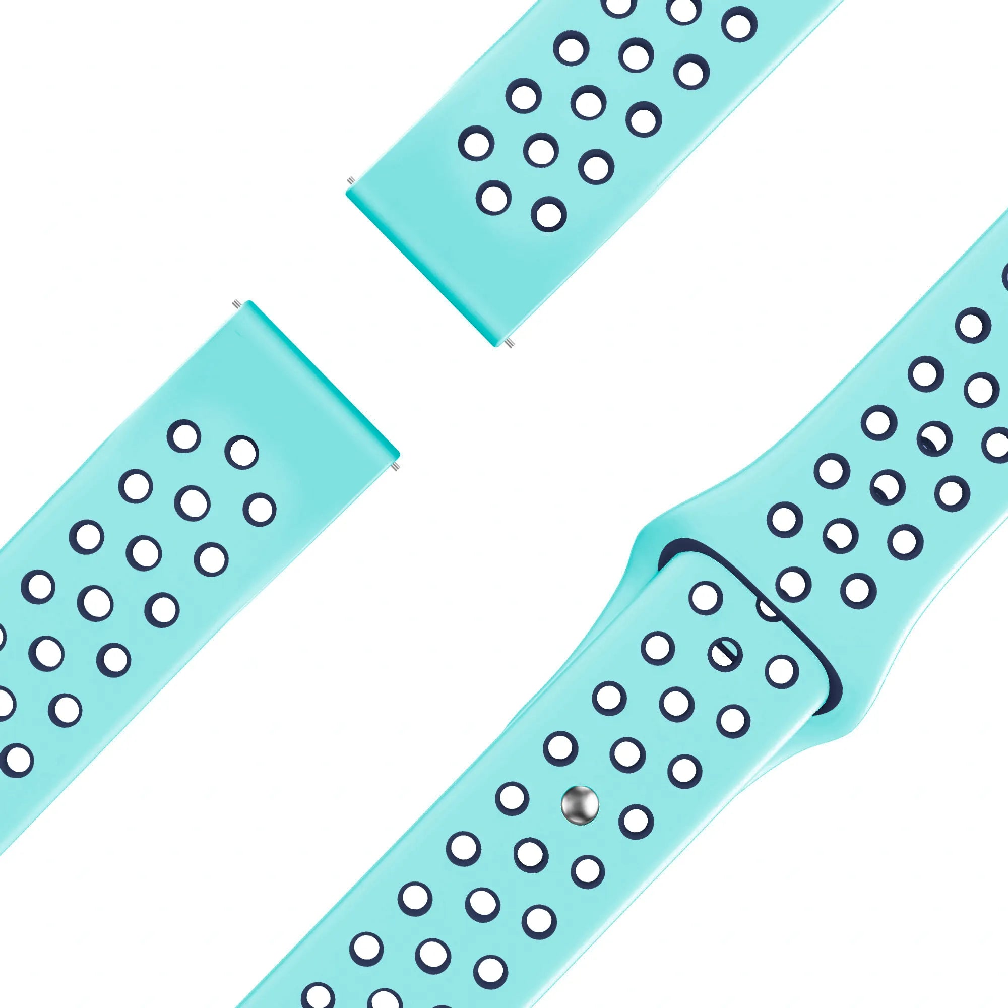 Bandz Bracelet sport 'Deluxe' Garmin Vivomove 3 (bleu turquoise)