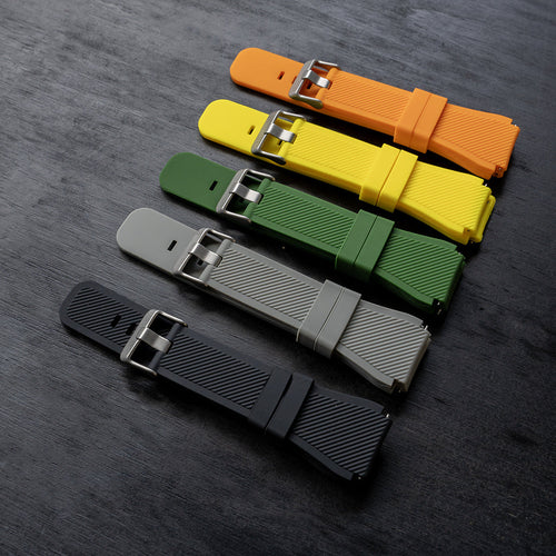 Bracelet silicone sergé Redmi Watch 5 Lite (jaune)
