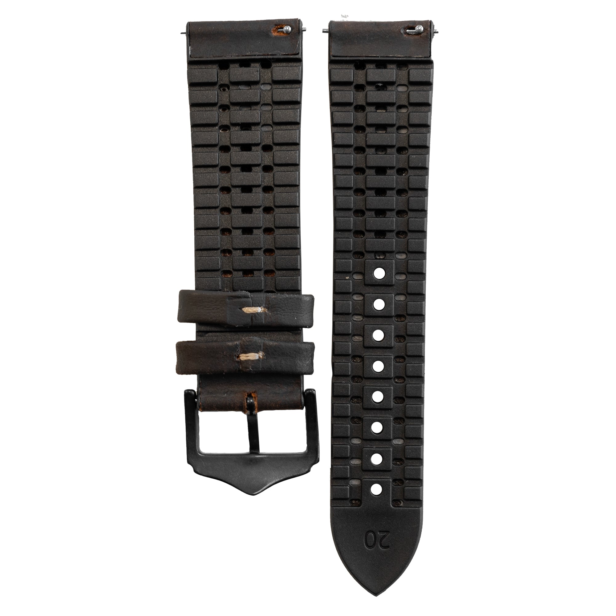 Withings ScanWatch 2 - 42mm Leather / Silicone Strap (Brown)