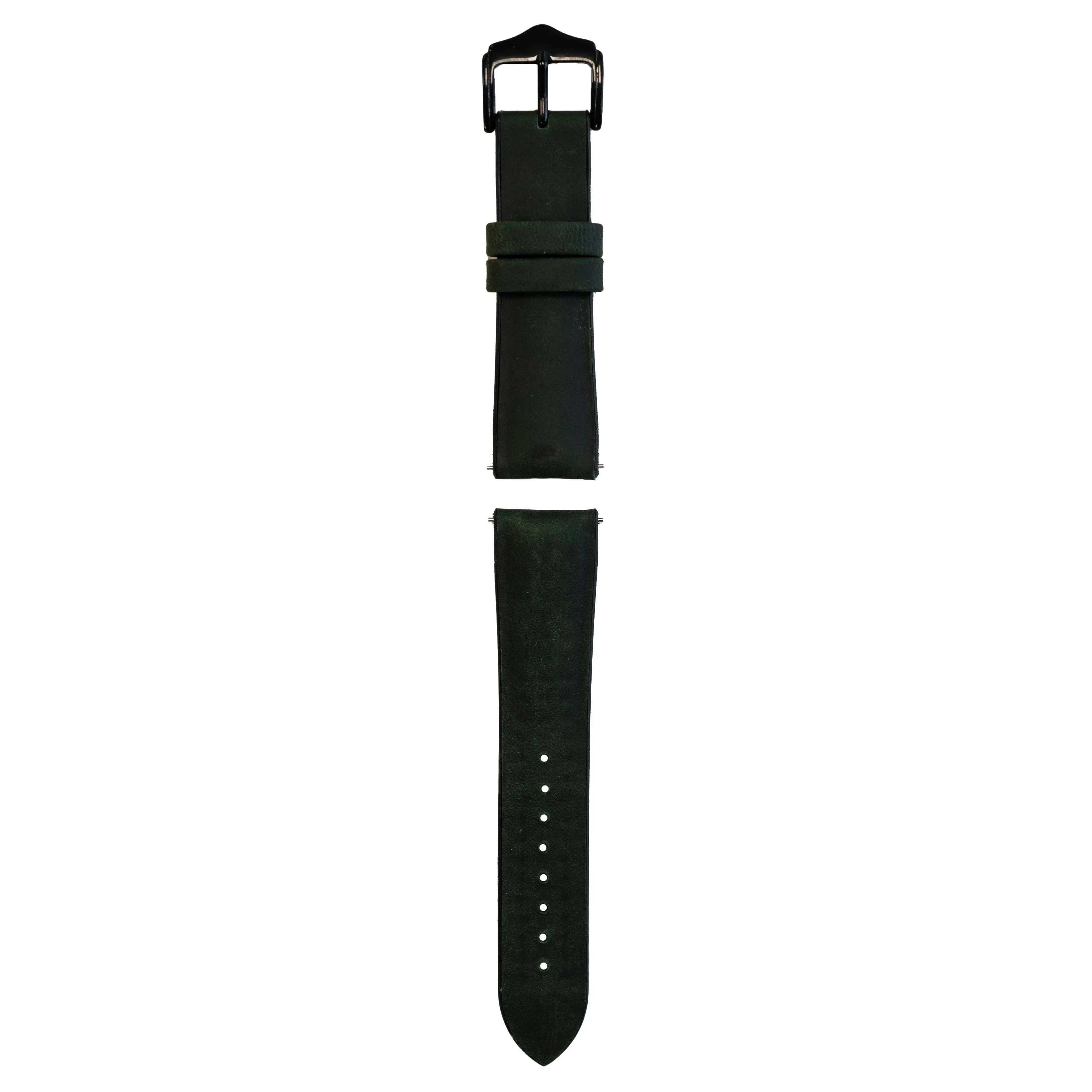 Bracelet cuir et silicone Amazfit Bip U (Pro) (vert)