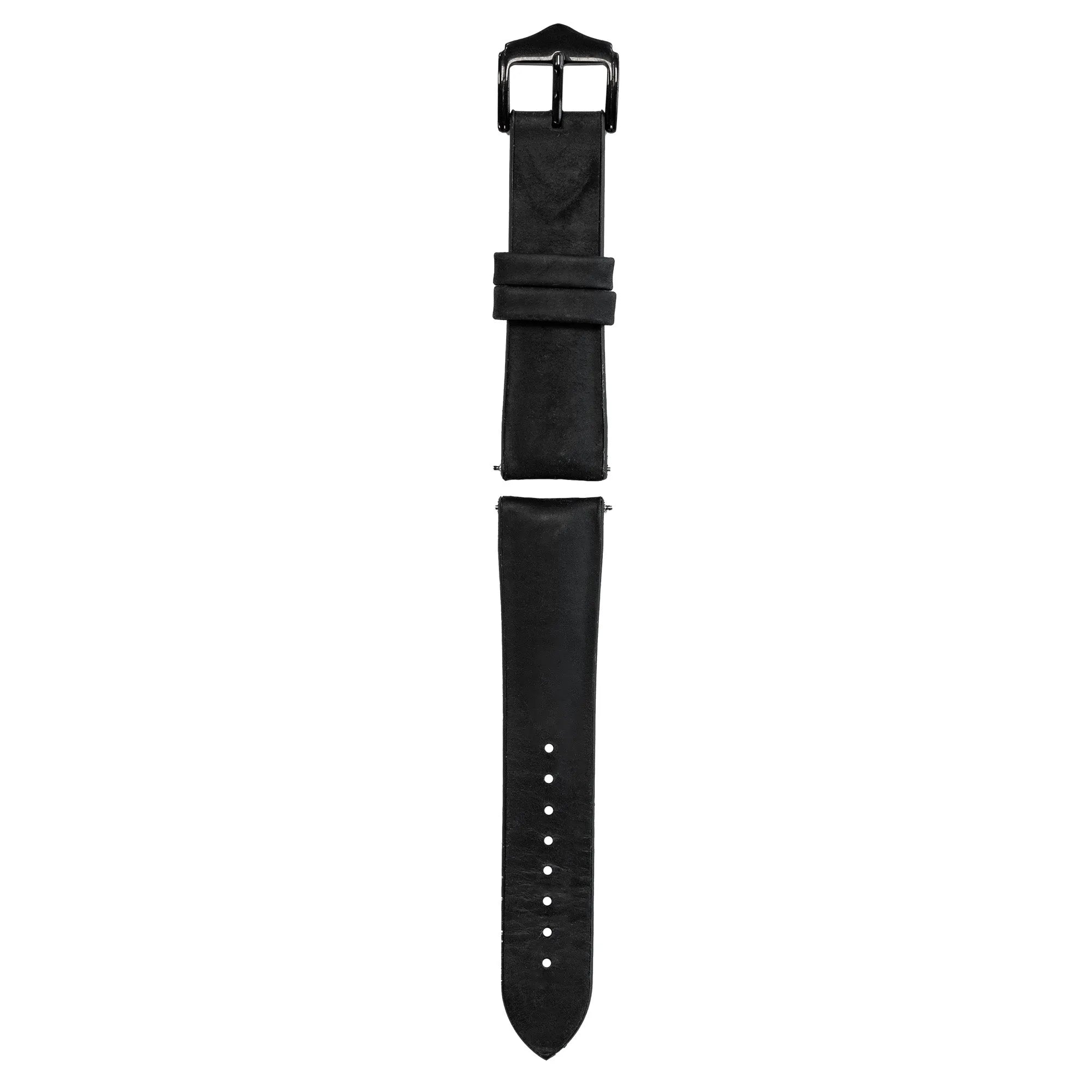 Bracelet cuir et silicone Coros Apex 42mm (noir)