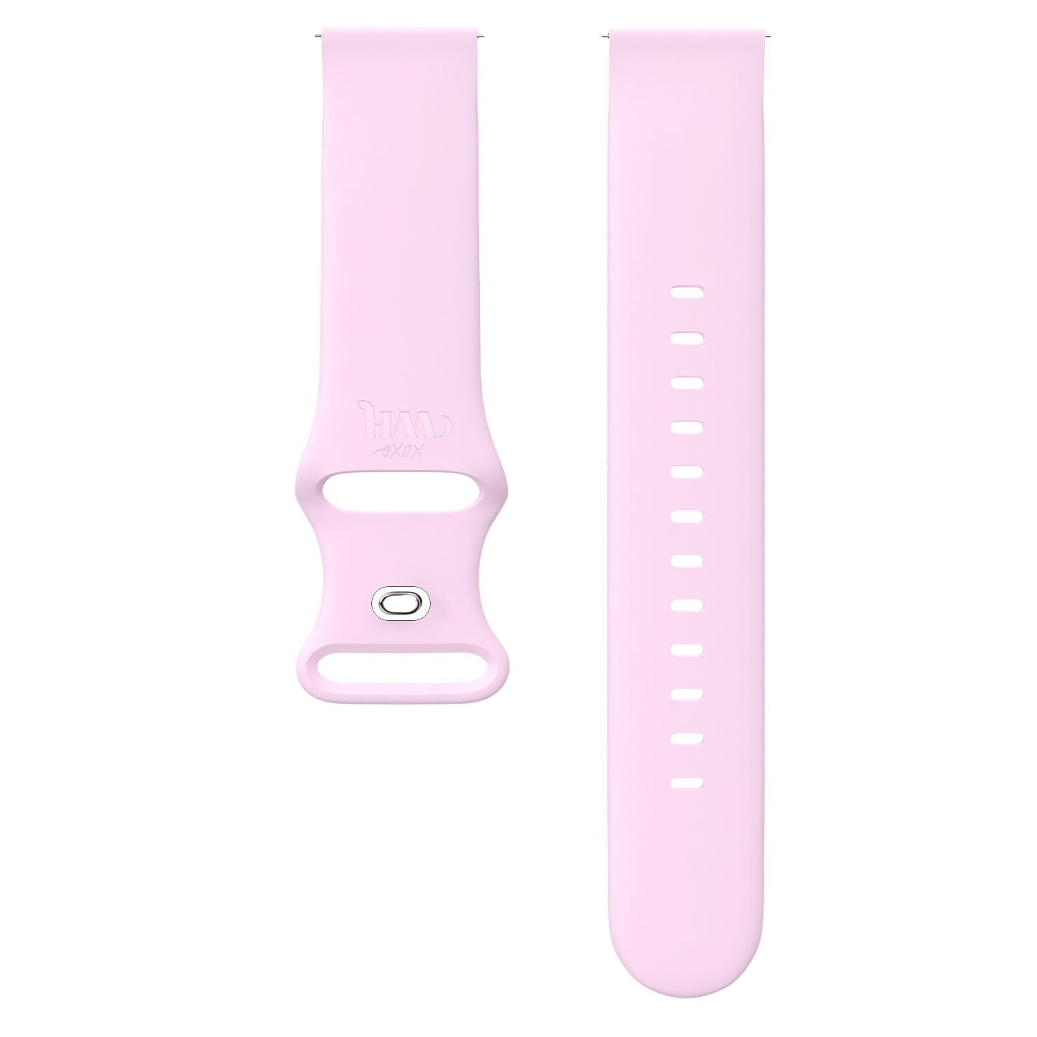 Bracelet silicone xoxo Wildhearts Samsung Galaxy Watch 6 Classic - 47mm (rose vif)