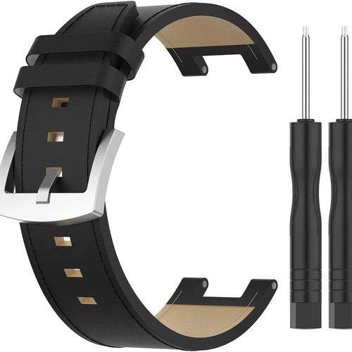 amazfit-t-rex-leren-bandje-zwart-1