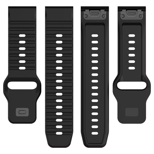 Garmin Descent MK2(i) Outdoor Silicone Strap (Black)