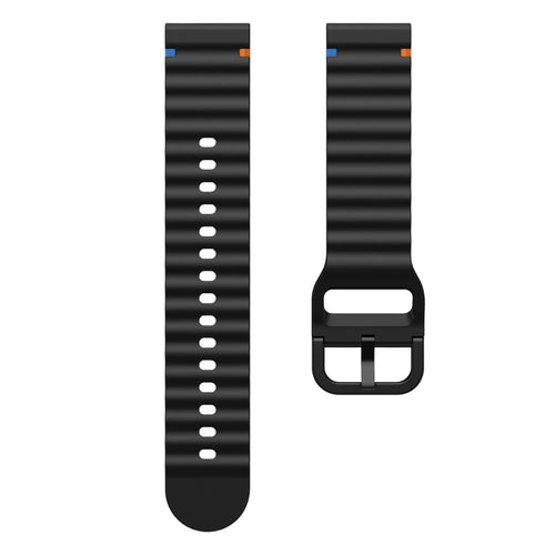 Suunto 9 Peak Pro Wave Silicone Strap (Black)
