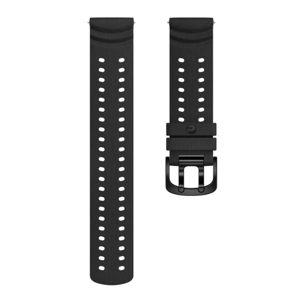 Bracelet silicone grain Polar Grit X2 Pro (noir)