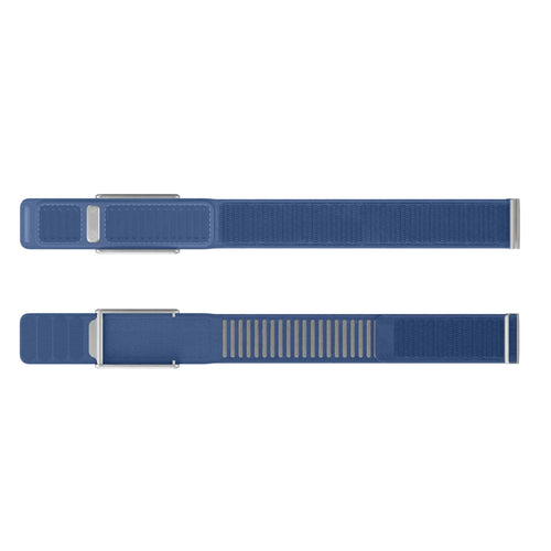 WHOOP 5.0 Nylon Hybrid Strap (Blue)