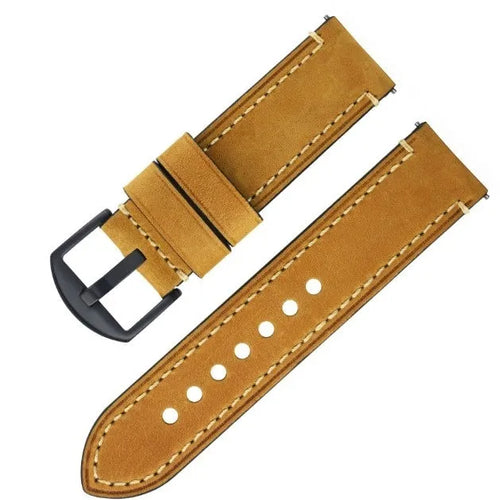 Bracelet cuir genuina Fossil Gen 6 - 42mm (marron)