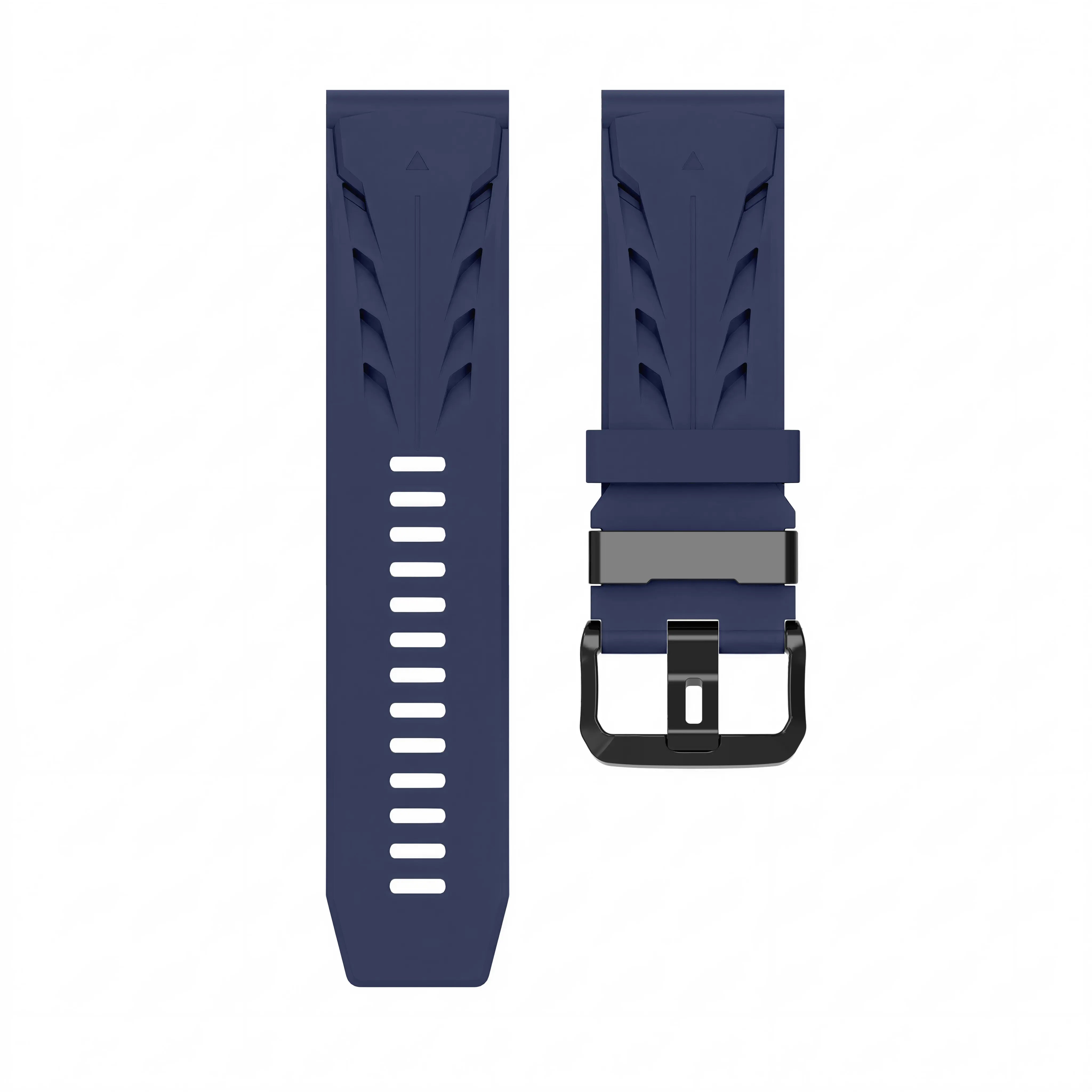 Garmin Fenix E Race Silicone Strap (Dark Blue)